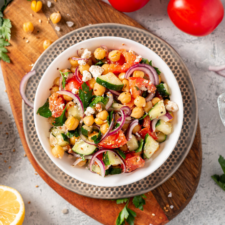 Middle Eastern Chickpea Salad