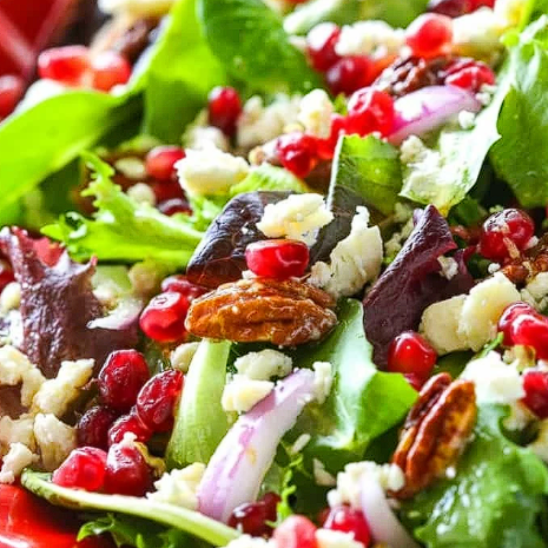 Pomegranate Feta Salad