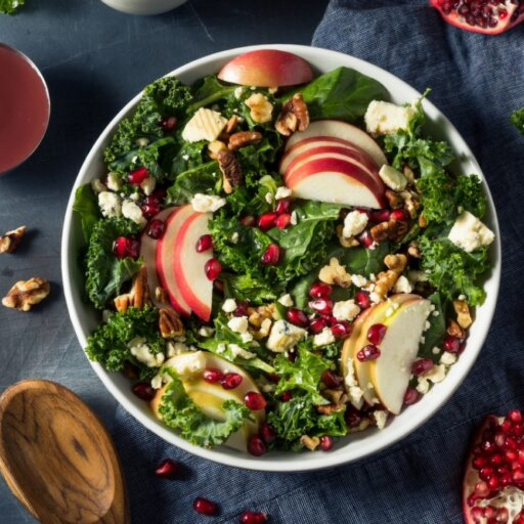 Orange & Elderberry Kale Salad