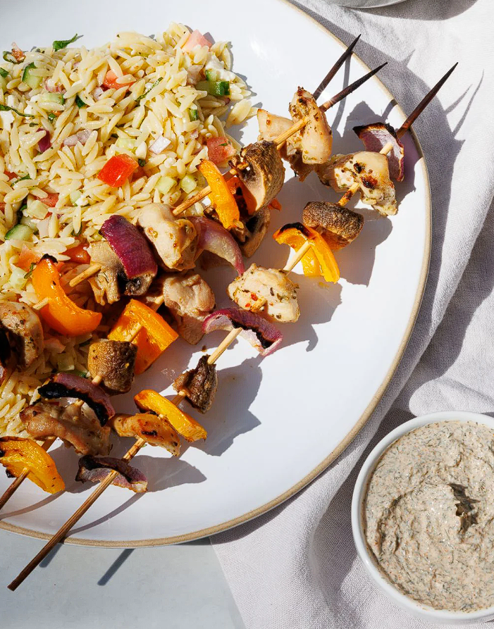 Mediterranean Chicken Skewers