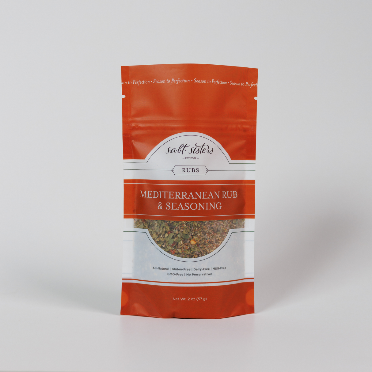 MEDITERRANEAN RUB & SEASONING - SS : 2 OZ